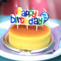 특이한 생일초 홈파티 케이크토퍼 파티캔들 연꽃초 생일케이크 데코픽 불꽃 폭죽 스파클라, 04_생일초 (해피벌스데이+풍선2개)