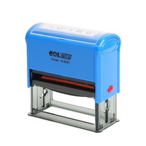 COL 자동스탬프 이면지활용 N-0825 대, 혼합색상, 청색