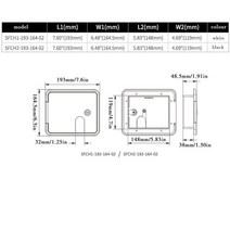 캠핑카 카라반 용품 부품 Rv 액세스 도어 패널 액세서리 입구 잠금 핸들 데드볼트 캠퍼 여행 트레일러 내부 외부 래치 부속품 악세서리, 1.Black  011184