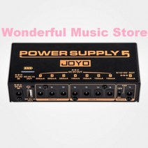멀티이펙터 기타 페달 JOYO JP 05 파워 서플라이 멀티 채널 이펙트 8 DC 출력 9V/12V/18V 충전용 USB 포트, 04=JP-02UKPlug