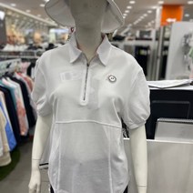 엘르골프 절개 포인트 반집업 티셔츠