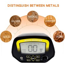 전자측정전자측정md4060 lcd 디스플레이 제어 장치 전문 지하 금속 탐지기 스캐너 파인더 gold digger Treasure Hunter detector, 한개옵션0