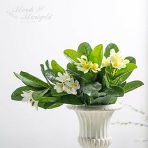 [마쉬매리골드]조화 플루메리아부쉬_58CM (2COLOR), 단품