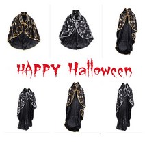 파티용품/할로윈망토 + 모자세트/크기 색상 선택/, 망토소짜 금색+모자