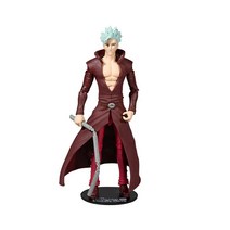 맥팔레인 토이 The Seven Deadly Sins Ban 17.8cm(7인치) 액션 피규어 액세서리 포함, Escandor