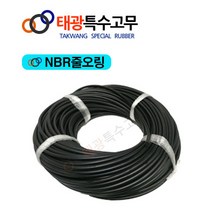 태광특수고무 NBR 줄오링, 12mm, 1M