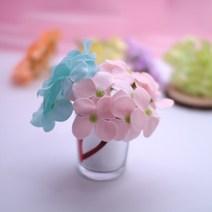 수국 비누꽃 큰사이즈 낱개 조화 도매, #04_연핑크