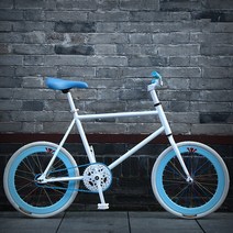 고정 기어 20 인치 휠 자전거 후방 라이딩 학생 미니 BMX 고 탄소강 프레임 싱글, [01] 20inch(150-180cm), 05 13_01 20inch(150-180cm)