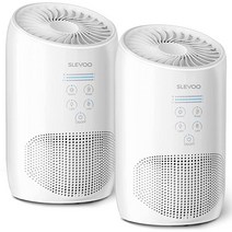 Slevoo 가정용 침실 반려동물용 공기 청정기 2023 업그레이드 H13 트루 헤파 향기 스폰지 포함 먼지 연기 애완 동물 비듬 꽃가루 냄새를 99.97% 효과적으로, white_2