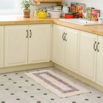 기타 바보사랑[러그랜드]국내제작 광목 마리 매트 50x120cm, 그린