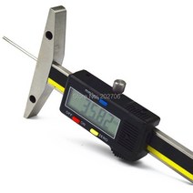디지털 깊이 게이지 0-50mm 0.01mm 슬림 로드 전자 타이어 트레드 얇은 캘리퍼, 03 0-150mm