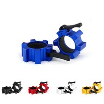 헬스피그 알루미늄 바벨마구리 락조 역기봉마구리 조임쇠 50mm, 블루