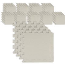 딩동펫 반려동물 퍼즐 매트 40p, 라이트그레이