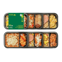 헬로잇츠 다이어트 미미덮밥 맛있는 고단백 건강식 냉동 단백질 식단관리 도시락 6개 12개, 미미덮밥 도시락 12개, 일회용 스푼포함