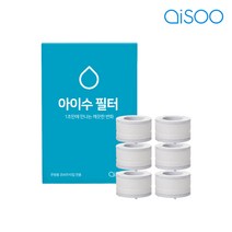 아이수 주방용필터 싱크대필터 코브라리필 6개입 KC, 단품