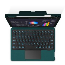 가성비 음성 iPad Pro 11 12.9 5th 4th 3th 10.2 2021 Air3 "Air4 케이스 백라이트 분리형 커버, 01 iPad Pro 12.9 2021, 04 Russian Green