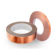 전기전도성 두꺼운 동 구리테이프 50mm 30M 냉장고부품 공업용