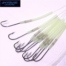 [진영] 두리 왕미늘 갈치바늘 지선채비 JY-432, 2m 10개입 블루
