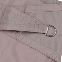 방수 사각 그늘막 썬쉐이드 차광막 옥상 팬션 정원 천막 테라스 차단막 옥상 그늘막 타프 그늘막 텐트 추석 선물, 3*5m, 카키색