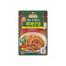 오뚜기 바로 무쳐먹는 파채양념, 90g, 5개