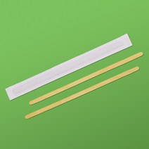 나무 커피스틱 개별포장 카페 음료 머들러 178x6mm, 250개입*1팩(250개)
