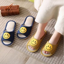 족저근막 거실화 여름용 린넨소재 임산부 평발 요족 산후조리원 회사 사무실, 옐로우, 1개
