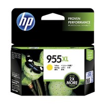 HP 955XL 정품잉크 L0S63AA파랑 L0S66AA빨강 L0S69AA노랑 L0S72AA검정 오피스젯프로8210 8710 8720 8730, 노랑(대용량)
