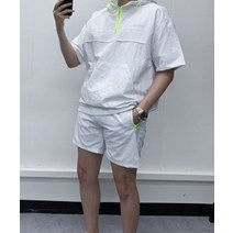 [여름상품]형광아노락 반팔반바지 세트