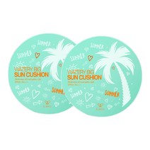 리에노 수분 듬뿍 빅 선쿠션 25gX2개썬쿠션 썬팩트 선팩트 추천, 단품
