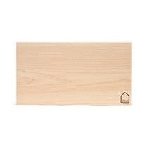 socean 국산 편백 나무 수제 통도마 무절 42cm x 22cm 핸드메이드 통원목 항균 이유식도마 나무결 우드 키친보드 장인