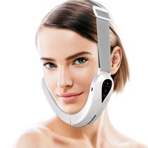 피지제거기 v face massager red led light therapy ems 안면 리프팅 장치 얼굴 슬리밍 이중 턱 감속기 안티 에이징 벨트 턱 운동기, B형, 협동사