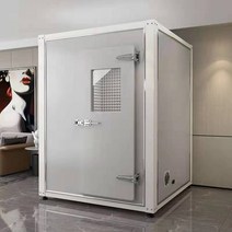 미니 가정용 1인 방음부스 크리에이터 방음실 홈 수면 창고 녹음 스튜디오 침묵 노래방, 강력한 차음(단층) 1.5×1.5×2.2(라이브룸, 1개