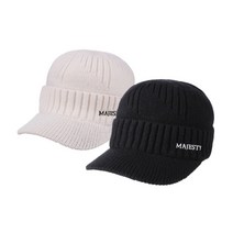 마루망 마제스티/(21)니트 모자, 블랙