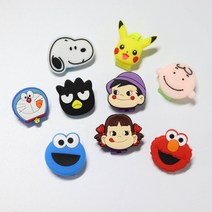 [더블이글] 찰리와 캐릭터 집게 골프 볼마커 9개, 1세트 9개
