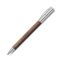 파버 카스텔 볼펜 유성 앰비션 월넛 148531 브라운, ウォルナット_B 太字 | 油性ボールペン