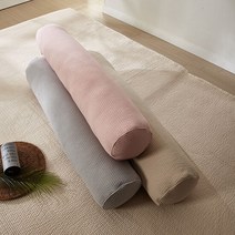 샤르르 포레 오가닉 피그먼트 워싱 바디필로우 커버, 베이지