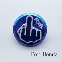 도요타 혼다용 엔진 오일 연료 필러 빌렛 캡 탱크 커버 4 가지 색상 개별 장식, 03 Honda-Blue, 03 Honda-Blue