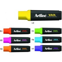 비빅스형광펜 EK-670 주황 (사치하타) (개) 302946, 색상