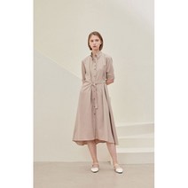 [리안뉴욕] 벨티드 셔츠 원피스 RQGWOP410