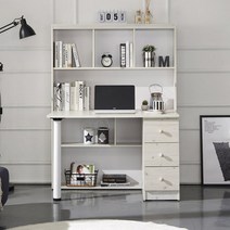 편수 집중력 공부잘하는 초등학생책상 원룸 주니어가구 아동 아이들 심플, 오크백