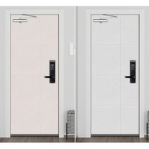 현관문 외부소음차단 셀프시공 자석 방음재 자취방 스티커보드 간편시공, 1개, 문고리세트 베이지 70