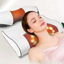 안마 베개 목 어깨 마사지 건강 스마트 날개뼈 통증, M3 어깨와 목 건강베개 목뜸 커피색