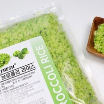 웰프레쉬 냉동 브로콜리 라이스 1kg (배동바지)