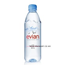 에비앙 천연 광천수 500ml, 단품