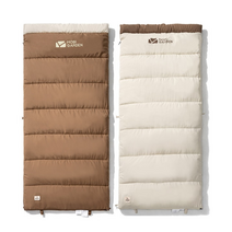 모비가든 캠핑 침낭 이불 동계 사계절 코튼 차박 비박 백패킹 경량 싱글, 브라운