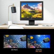 캠핑용/차량용-선박용-HDTV+모니터 DC-12V 안테나 CCTV 원룸 사무실 차박-T7, TV+차량전원잭+무선동글이