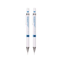 제브라 0.5mm 드라픽스 F 샤프 (화이트블루) DM5-300 제도, 2개