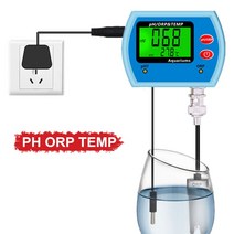 PH TDS 미터 EC ORP TEMP 컨트롤러 수질 감지기 BNC 유형 프로브 수족관 수영장 용 테스트, 01 0.01, 02 PH ORP TEMP