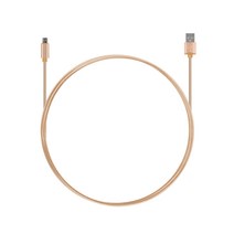 넥스트 USB to 마이크로 5핀 고속충전 데이터 케이블 1m NEXT-1524M, 골드, 1개