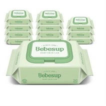 베베숲 제로 아기물티슈 휴대캡형, 48팩, 20매